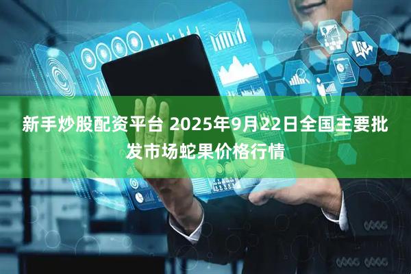 新手炒股配资平台 2025年9月22日全国主要批发市场蛇果价格行情