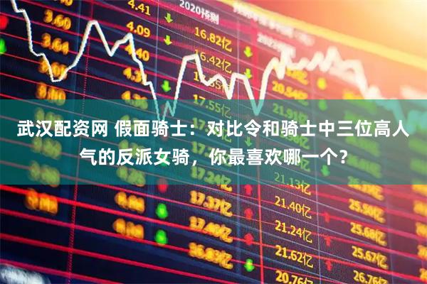 武汉配资网 假面骑士：对比令和骑士中三位高人气的反派女骑，你最喜欢哪一个？